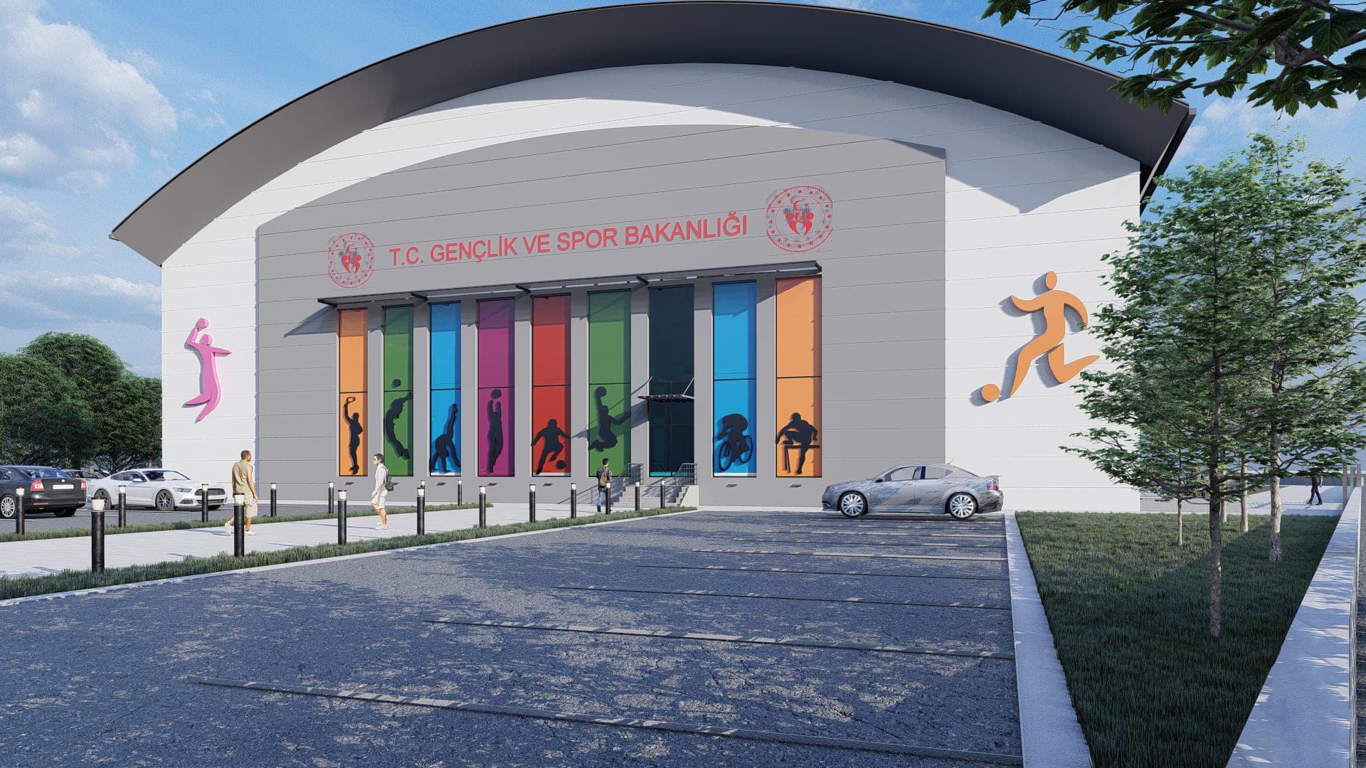 Manavgat 1000 Kişilik Spor Salonu — saha fotoğrafı 2