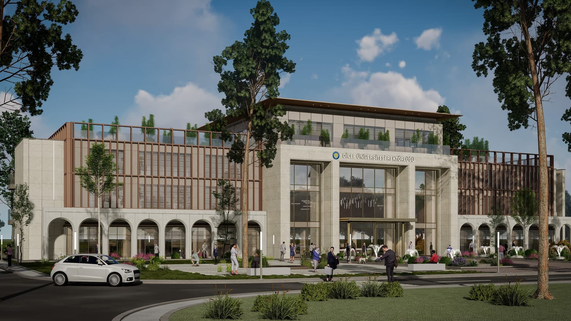 Dicle Üniversitesi Rektörlük Binası — saha fotoğrafı 6